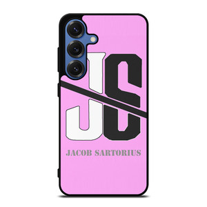 JACOB SARTORIUS PINK LOGO Samsung Galaxy S26 Case Cover