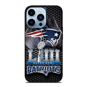 NEW ENGLAND PATRIOTS LIII CHAMP iPhone 13 Pro Max Case Cover