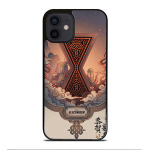 BLACK WIDOW LOGO ETERNAL iPhone 12 Mini Case Cover BLACK WIDOW LOGO ETERNAL iPhone 12 Mini Case Cover