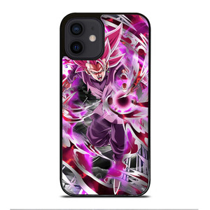 BLACK GOKU SS ROSE DRAGON BALL iPhone 12 Mini Case Cover