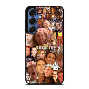 NICOLAS CAGE COLLAGE 2 Samsung Galaxy S26 Case Cover