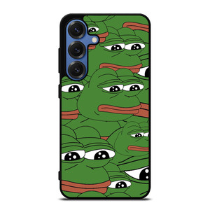 PEPE THE SMUG FROG PATTERN Samsung Galaxy S26 Case Cover
