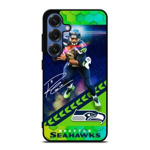RUSSELL WILSON SEATTLE SEAHAWKS Samsung Galaxy S26 Case Cover