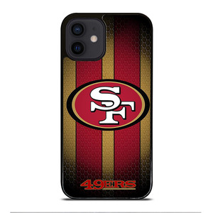 SAN FRANCISCO 49ERS STRIPE iPhone 12 Mini Case Cover SAN FRANCISCO 49ERS STRIPE iPhone 12 Mini Case Cover