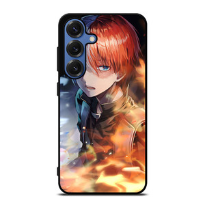 SHOTO TODOROKI FACE MY HERO ACADEMIA Samsung Galaxy S26 Case Cover