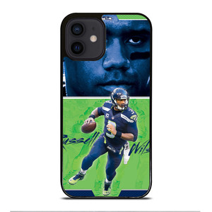 RUSSELL WILSON SEAHAWKS FOOTBALL iPhone 12 Mini Case Cover