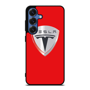 TESLA RED LOGO Samsung Galaxy S26 Case Cover