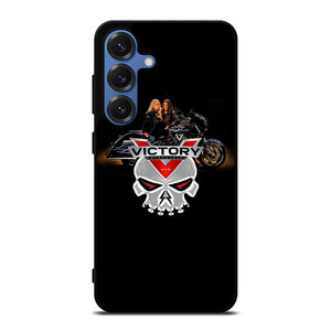 VICTORY MOTORCYCLES SKULL Samsung Galaxy S26 Case Cover