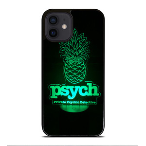 PSYCH PINEAPPLE LIGHT iPhone 12 Mini Case Cover PSYCH PINEAPPLE LIGHT iPhone 12 Mini Case Cover