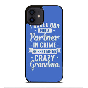 PARTNER IN CRIME GRANDMA 2 iPhone 12 Mini Case Cover PARTNER IN CRIME GRANDMA 2 iPhone 12 Mini Case Cover