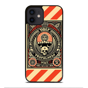 OBEY PROPAGANDA 1 iPhone 12 Mini Case Cover OBEY PROPAGANDA 1 iPhone 12 Mini Case Cover