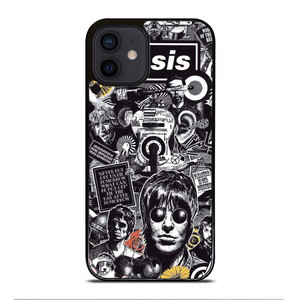 OASIS BAND COLLAGE iPhone 12 Mini Case Cover OASIS BAND COLLAGE iPhone 12 Mini Case Cover