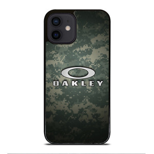 OAKLEY CAMO LOGO iPhone 12 Mini Case Cover OAKLEY CAMO LOGO iPhone 12 Mini Case Cover