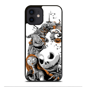 NIGHTMARE BEFORE CHRISTMAS ART iPhone 12 Mini Case Cover