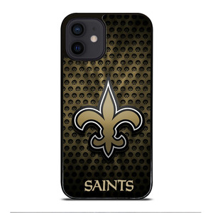 NEW ORLEANS SAINTS METAL iPhone 12 Mini Case Cover NEW ORLEANS SAINTS METAL iPhone 12 Mini Case Cover
