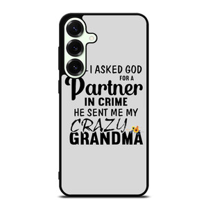 PARTNER IN CRIME GRANDMA 1 Samsung Galaxy S26 Plus Case Cover
