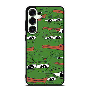 PEPE THE SMUG FROG PATTERN Samsung Galaxy S26 Plus Case Cover