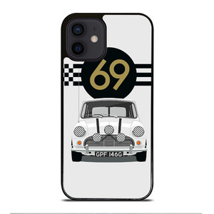 MINI COOPER WHITE 69 iPhone 12 Mini Case Cover MINI COOPER WHITE 69 iPhone 12 Mini Case Cover
