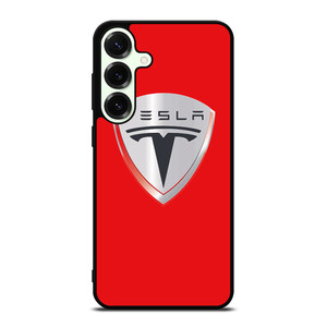TESLA RED LOGO Samsung Galaxy S26 Plus Case Cover