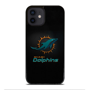 MIAMI DOLPHINS NFL ICON 3 iPhone 12 Mini Case Cover MIAMI DOLPHINS NFL ICON 3 iPhone 12 Mini Case Cover