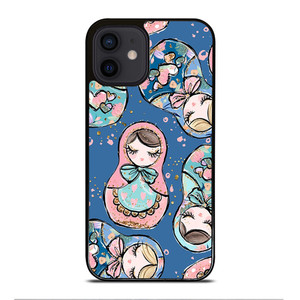 MATRYOSHKA NESTING DOLLS RUSSIAN ART iPhone 12 Mini Case Cover