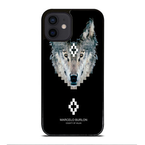 MARCELO BURLON WOLF iPhone 12 Mini Case Cover MARCELO BURLON WOLF iPhone 12 Mini Case Cover