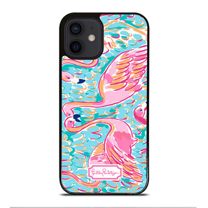 LILLY PULITZER FLAMINGO iPhone 12 Mini Case Cover