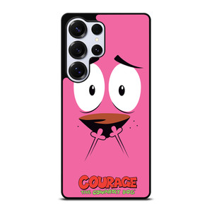 COURAGE THE COWARDLY DOG FACE Samsung Galaxy S26 Ultra Case Cover