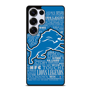 DETROIT LIONS QUOTE Samsung Galaxy S26 Ultra Case Cover