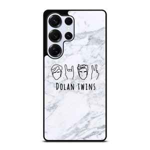 DOLAN TWINS MARBLE LOGO Samsung Galaxy S26 Ultra Case Cover