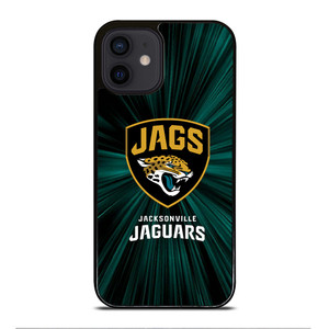 JACKSONVILLE JAGUARS NFL ICON iPhone 12 Mini Case Cover JACKSONVILLE JAGUARS NFL ICON iPhone 12 Mini Case Cover
