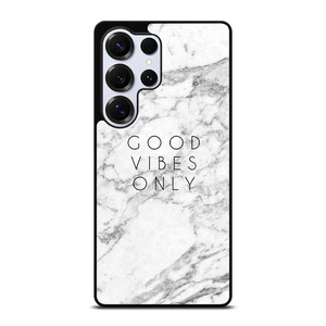 GOOD VIBES ONLY MARBLE Samsung Galaxy S26 Ultra Case Cover
