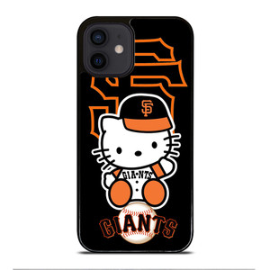 HELLO KITTY SAN FRANCISCO GIANTS iPhone 12 Mini Case Cover HELLO KITTY SAN FRANCISCO GIANTS iPhone 12 Mini Case Cover