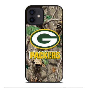 GREEN BAY PACKERS TREE CAMO iPhone 12 Mini Case Cover GREEN BAY PACKERS TREE CAMO iPhone 12 Mini Case Cover