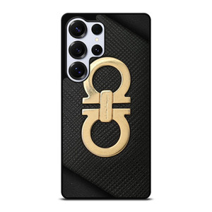 SALVATORE FERRAGAMO GOLD LOGO Samsung Galaxy S26 Ultra Case Cover