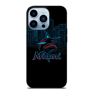 MIAMI MARLINS BLACK iPhone 13 Pro Max Case Cover MIAMI MARLINS BLACK iPhone 13 Pro Max Case Cover