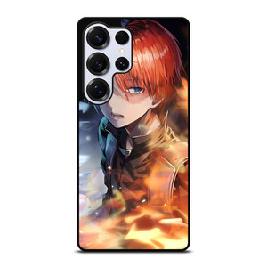 SHOTO TODOROKI FACE MY HERO ACADEMIA Samsung Galaxy S26 Ultra Case Cover