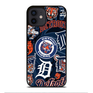 DETROIT TIGERS COLLAGE iPhone 12 Mini Case Cover