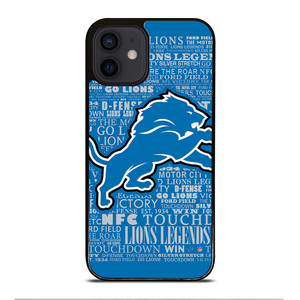 DETROIT LIONS QUOTE iPhone 12 Mini Case Cover