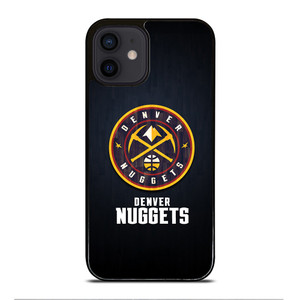 DENVER NUGGETS WOODEN LOGO iPhone 12 Mini Case Cover DENVER NUGGETS WOODEN LOGO iPhone 12 Mini Case Cover