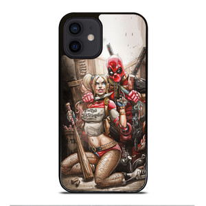 DEADPOOL HARLEY QUINN 2 iPhone 12 Mini Case Cover