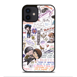 DAN AND PHIL QUOTES iPhone 12 Mini Case Cover DAN AND PHIL QUOTES iPhone 12 Mini Case Cover