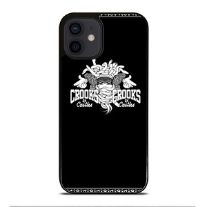 CROOKS AND CASTLES LOGO iPhone 12 Mini Case Cover
