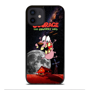COURAGE THE COWARDLY DOG SPACE iPhone 12 Mini Case Cover