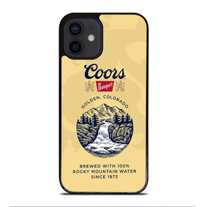 COORS BANQUET BEER LOGO iPhone 12 Mini Case Cover COORS BANQUET BEER LOGO iPhone 12 Mini Case Cover