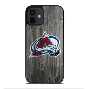 COLORADO AVALANCHE WOODEN iPhone 12 Mini Case Cover COLORADO AVALANCHE WOODEN iPhone 12 Mini Case Cover
