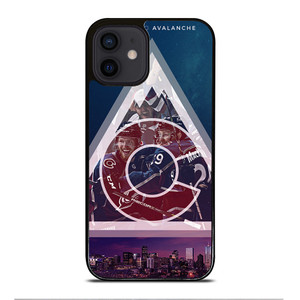 COLORADO AVALANCHE TEAM iPhone 12 Mini Case Cover COLORADO AVALANCHE TEAM iPhone 12 Mini Case Cover