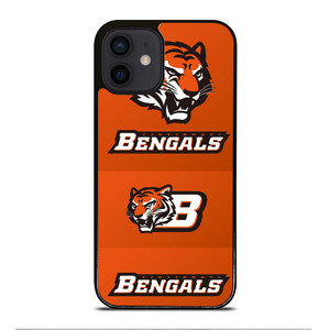 CINCINNATI BENGALS LOGO iPhone 12 Mini Case Cover CINCINNATI BENGALS LOGO iPhone 12 Mini Case Cover