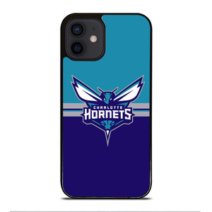 CHARLOTTE HORNETS BASKETBALL LOGO iPhone 12 Mini Case Cover CHARLOTTE HORNETS BASKETBALL LOGO iPhone 12 Mini Case Cover