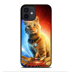 CAPTAIN MARVEL CAT iPhone 12 Mini Case Cover